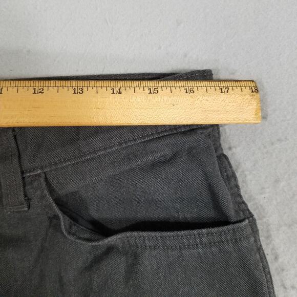 Levi's 511 jeans men's 36x32 slim straight gray stretch denim pants retro - Picture 5 of 12